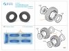 Quinta Studio QT35013 UAZ-469 Family tyre set (Zvezda) 1/35
